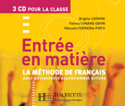 Entrée en matiére - CD audio classe. - cliquer pour zoomer